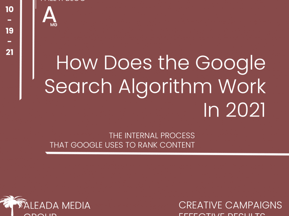 How Does the Google Search Algorithm Work in 2021