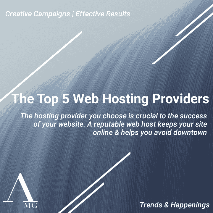 The Top 5 Web Hosting Providers